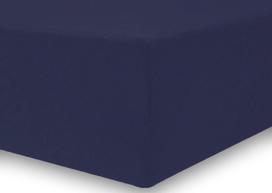 paklode su guma 180x200 - DecoKing Amber Bedsheet 160-180x200 Navy Blue - 4 nuotrauka