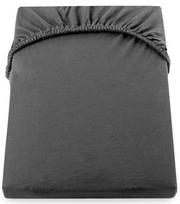 paklode su guma 180x200 - DecoKing Amber Bedsheet 160-180x200 Dark Grey - 2 nuotrauka