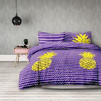 uzvalkalas 80x80 - AmeliaHome Basic Pineapple Bedding Set 155x220 2pcs/80x80 2pcs - 1 nuotrauka