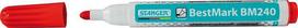 Stanger BestMark BM240 Whiteboard Marker 10pcs Red 321031