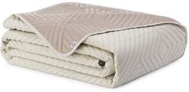 lovatieses 220x240 - Lovatiesė AmeliaHome Softa Beige/Cappucino, 240x220 cm - 1 nuotrauka