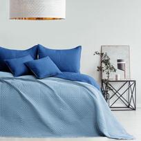 lovatiese 240x260 - Lovatiesė AmeliaHome Softa Dark Blue/Blue Sky, 260x240 cm - 4 nuotrauka