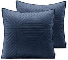 pagalve 45x45 - AmeliaHome Softa Pillowcase Charcoal/Honey 45x45 2pcs - 1 nuotrauka