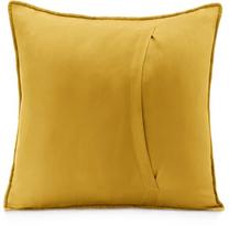 pagalve 45x45 - AmeliaHome Softa Pillowcase Charcoal/Honey 45x45 2pcs - 2 nuotrauka