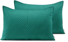 pagalviu uzvalkalai 50 70 - AmeliaHome Softa Pillowcase Green/Jade Green 50x70 2pcs - 1 nuotrauka