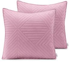 pagalve 45x45 - AmeliaHome Softa Pillowcase Pale Pink/Pearl Silver 45x45 2pcs - 1 nuotrauka