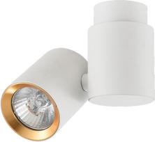 Light Prestige Boston 1 Lamp GU10 50W White/Gold