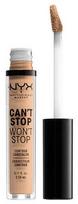 NYX Can't Stop Won't Stop Contour Concealer 3.5ml Natural