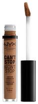 NYX Can't Stop Won't Stop Contour Concealer 3.5ml Mahogany