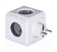 powercube - Allocacoc PowerCube Original Power Extension White/Grey - 2 nuotrauka