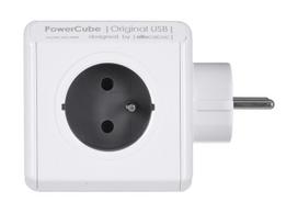 powercube - Allocacoc PowerCube Original Power Extension White/Grey - 4 nuotrauka