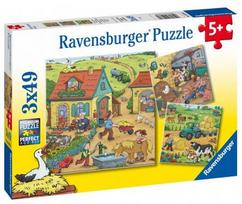 Ravensburger Puzzle On The Farm 3x49pcs 050789