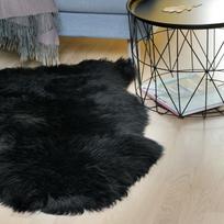 naturalus kailis avies - Home4you Merino M 90x60cm Black - 2 nuotrauka