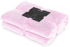 mikrofibra - DecoKing Henry Blanket Powder Pink 150x200 - 2 nuotrauka