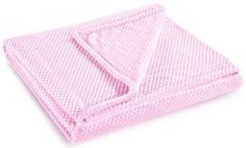 mikrofibra - DecoKing Henry Blanket Powder Pink 150x200 - 3 nuotrauka