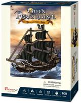 Cubicfun 3D Puzzle Queen Anne's Revenge 100pcs T4035H
