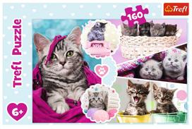 Trefl Puzzle Cute Cats 160pcs 15371