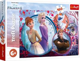 frozen puzzle - Trefl Puzzle Frozen II 160pcs 15374 - 1 nuotrauka