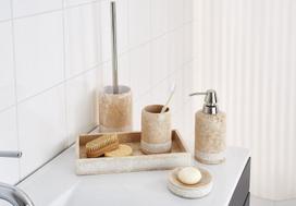 muiline muilui - Ridder Posh Soap Dispenser Marble Beige - 2 nuotrauka