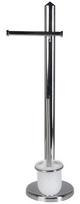 sepecio laikiklis - Ridder Adelaide Toilet Brush & Paper Holder Chrome - 2 nuotrauka