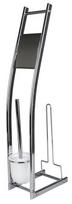 Ridder Fabio Toilet Brush & Paper Holder Chrome