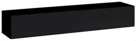 sekcija juoda - ASM Switch XVI Wall Unit Black/Wotan Oak - 6 nuotrauka