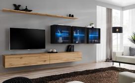 ASM Switch XVII Wall Unit Wotan Oak/Black