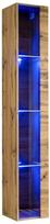 sekcijos svetainei - ASM Switch XVI Wall Unit White/Wotan Oak - 2 nuotrauka