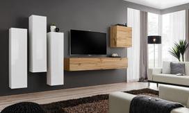 ASM Switch III Wall Unit Wotan Oak/White