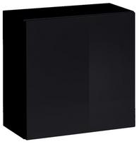sekcija juoda - ASM Switch XII Wall Unit Wotan Oak/Black - 4 nuotrauka