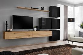 ASM Switch IX Wall Unit Wotan Oak/Black