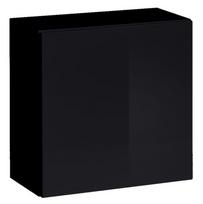 sekcija juoda - ASM Switch IX Wall Unit Wotan Oak/Black - 3 nuotrauka