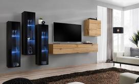 ASM Switch XIII Wall Unit Wotan Oak/Black