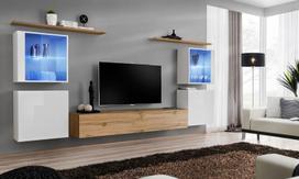 ASM Switch XIV Wall Unit Wotan Oak/White