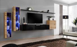 ASM Switch XI Wall Unit Wotan Oak/Black