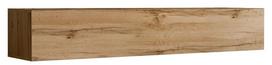 sekcijos svetainei - ASM Switch V Wall Unit White/Wotan Oak - 5 nuotrauka