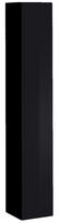 sekcija juoda - ASM Switch XVIII Wall Unit Black/Wotan Oak - 3 nuotrauka