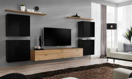 ASM Switch IV Wall Unit Wotan Oak/Black