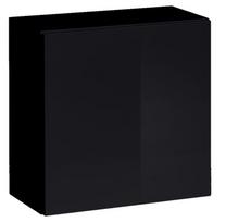 sekcija juoda - ASM Switch IV Wall Unit Wotan Oak/Black - 3 nuotrauka