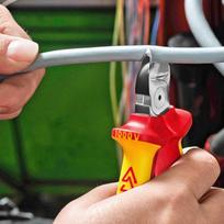 kirpimo reples - Kirpimo replės KNIPEX 7006 180 mm - 4 nuotrauka