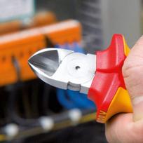 kirpimo reples - Kirpimo replės KNIPEX 7006 180 mm - 5 nuotrauka