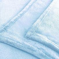 mikrofibra - DecoKing Mic Blanket Baby Blue 70x150 - 3 nuotrauka