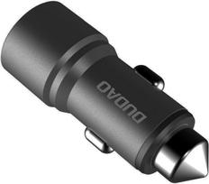 Dudao R5 Dual USB Car Charger Grey