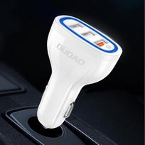 r7s - Dudao R7S QC3.0 3x USB Car Charger White - 3 nuotrauka