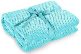 DecoKing Henry Blanket Turquoise 170x210