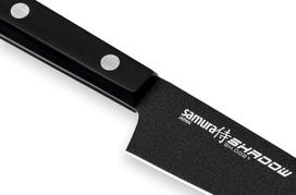 samuro peilis - Samura SHADOW Universal knife with black non-stick coating 4.7"/ 120mm - 2 nuotrauka