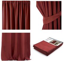 naktines uzuolaidos blackout - AmeliaHome Pleat Blackout Curtains Rose 140x270cm - 2 nuotrauka