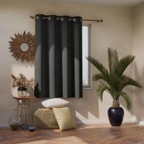 uzuolaidos blackout - AmeliaHome Blackout Curtains Charcoal 140x175cm - 3 nuotrauka
