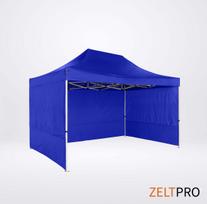 prekybine palapine zeltpro proframe 3x4,5 - Prekybinė Palapinė 3x4,5 Mėlyna Zeltpro PROFRAME - 4 nuotrauka