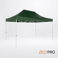 zalia pavesine - Prekybinė Palapinė 3x4,5 Žalia Zeltpro PROFRAME - 2 nuotrauka